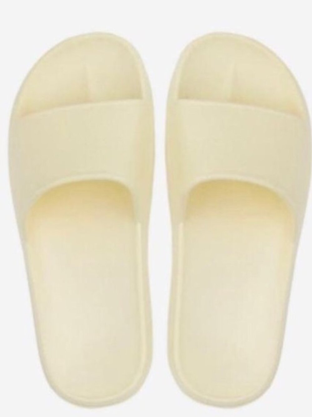 .Women Lululemon Restfeel slides lemon yellow sz 8 SANDALS